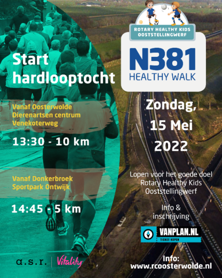 Flyer N381 Healthy Walk Hardloop  