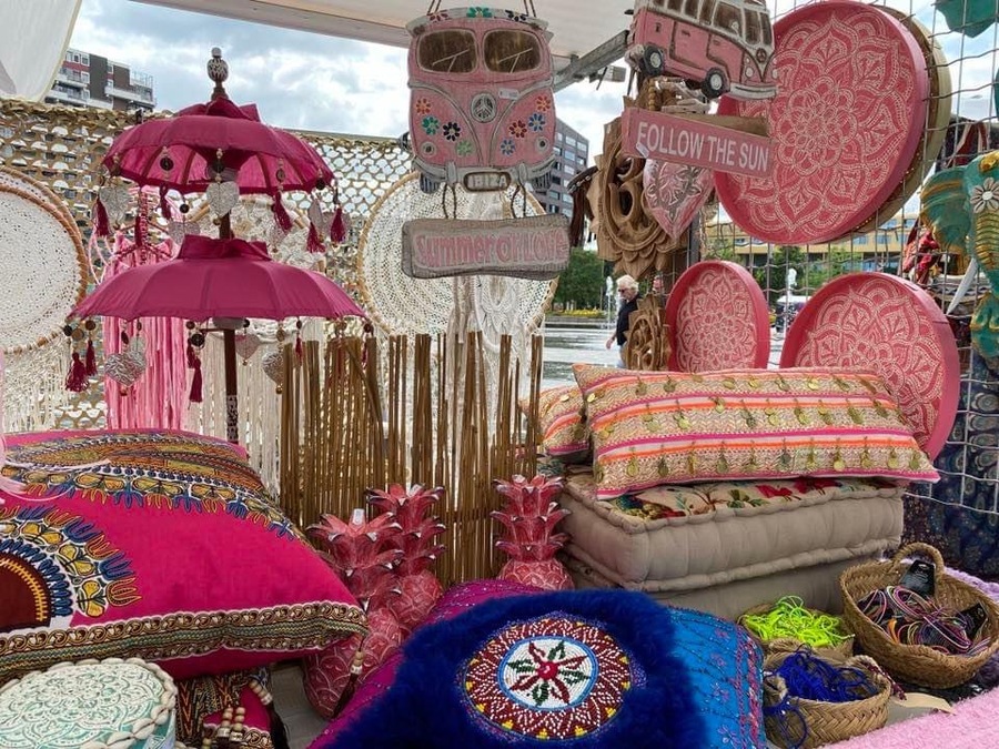 Bohemian Ibiza Markt Raadhuisplein EMMEN, 23-08-22 - VanPlan